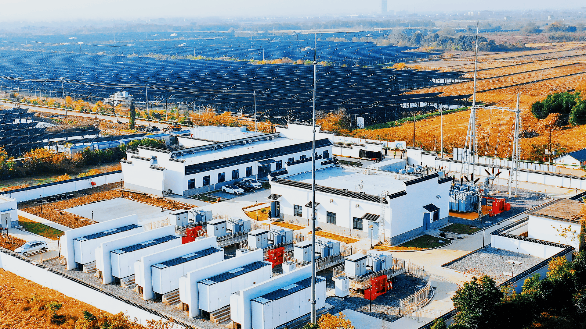 大型风、光、储融合