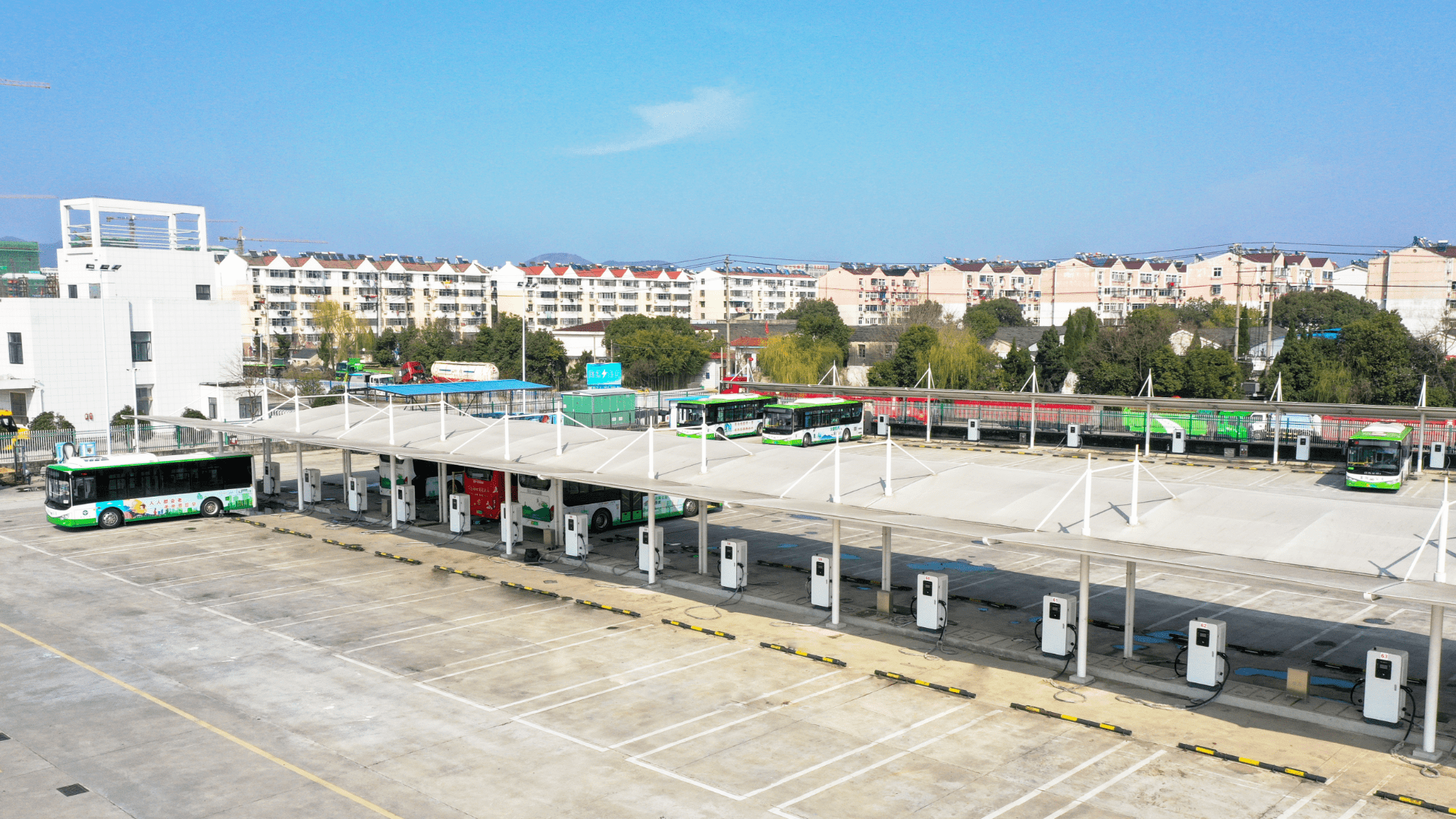 巢湖公交停车场充电站