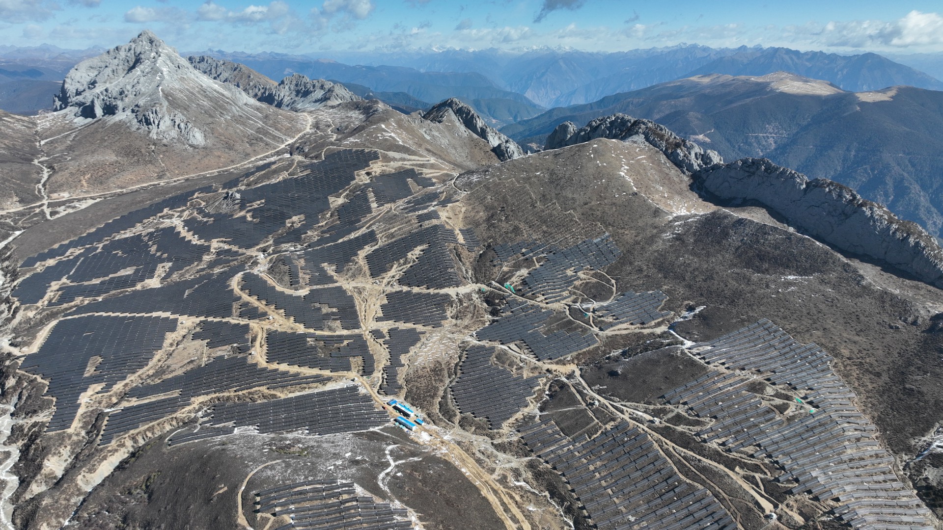 四川凉山210MW水光互补项目