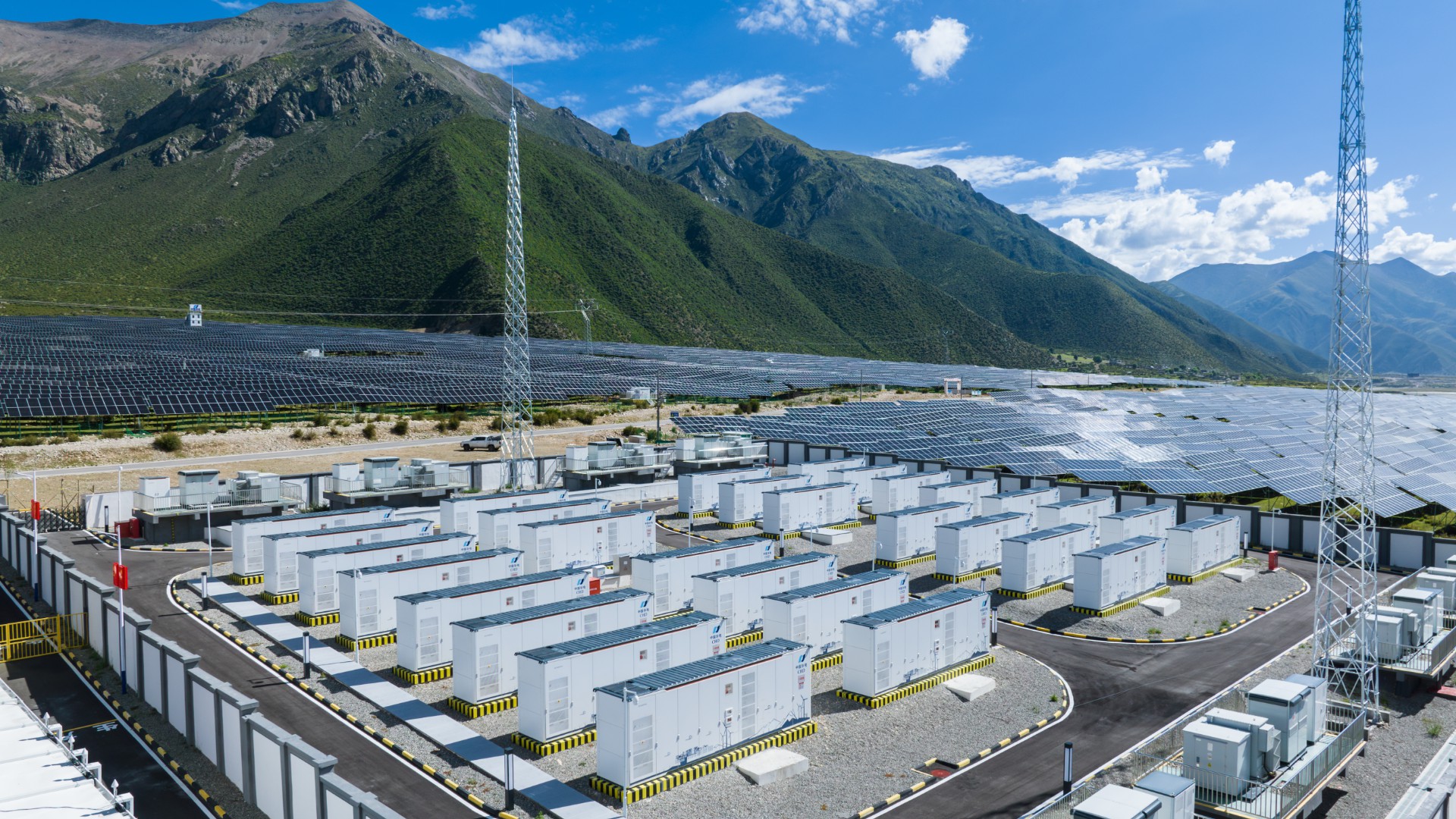 西藏墨竹工卡扎雪100MW、 20MW/100MWh牧光互补光储项目