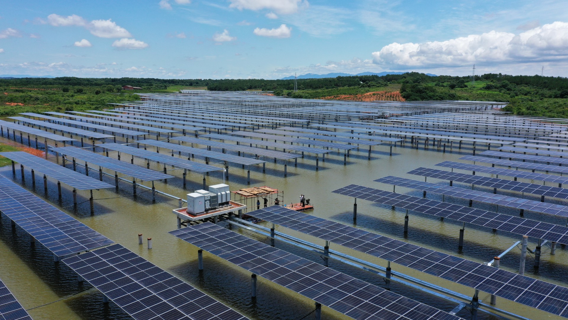 江西高安150MW渔光互补项目