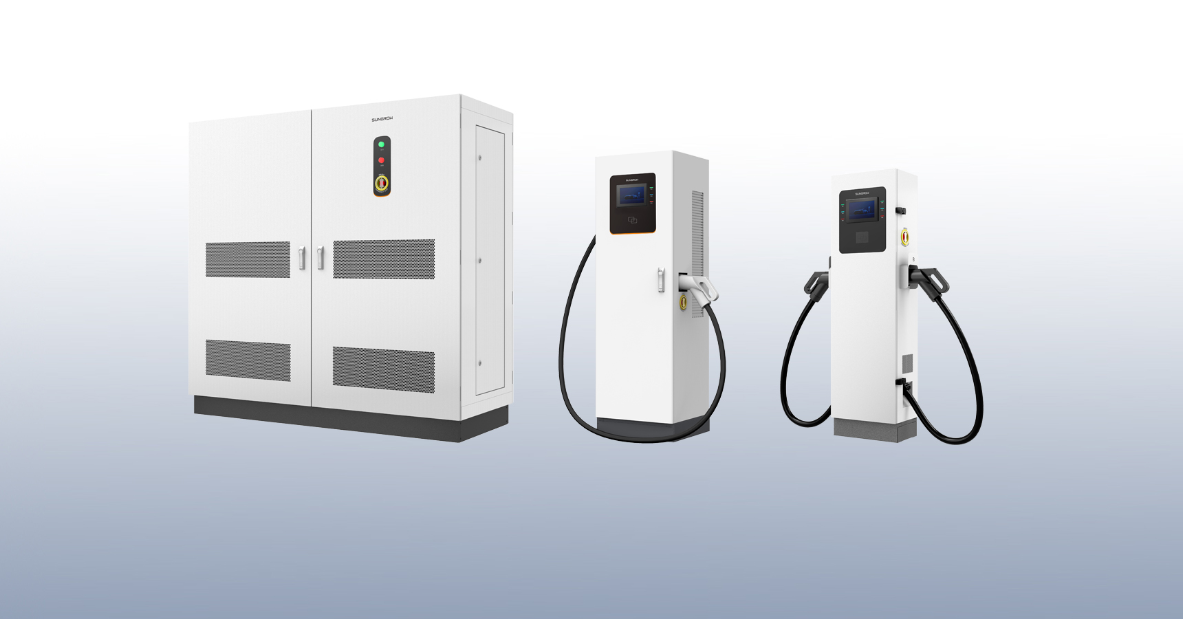 功率平滑升级，兼容600-720kW，常规终端与液冷终端灵活搭配，最大支持18辆车同充，<br>聚能环智能动态功率分配，充电更高效。